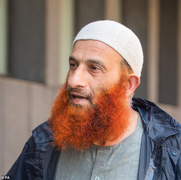 Khalid Baqa (pictured), who was jailed for four years for preparing jihadist propaganda, has sparked outrage by trying to win almost £2,000 from Saracen's Head Inn in Amersham, Buckinghamshire.