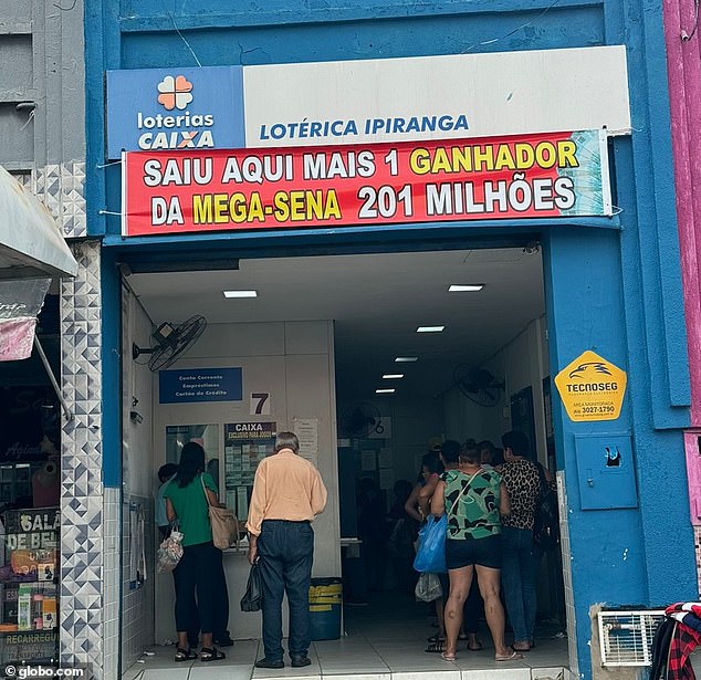 The owner of the store where the winning ticket was purchased said Siqueira came by every week to play the lottery and joked that one day he would win the big jackpot.