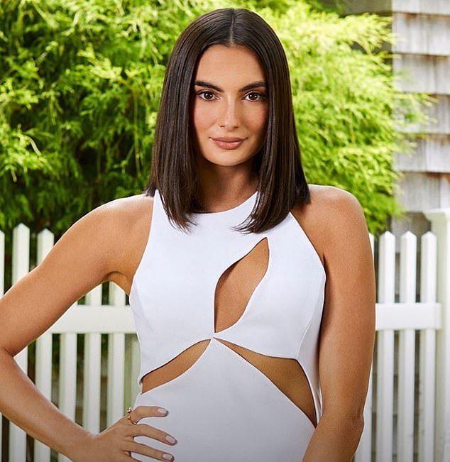 Paige seen in a promotional image for her show Summer House