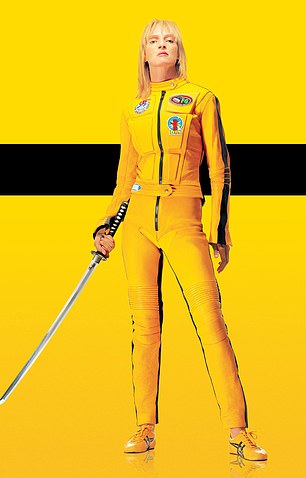 Pictured Uma Thurman in Kill Bill - Volume 1