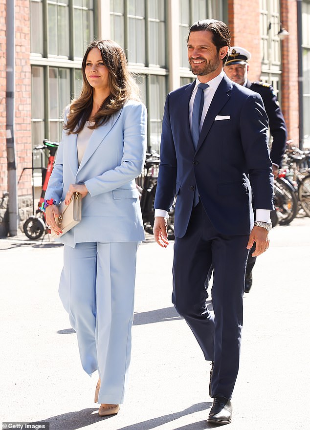 Ahead of her 40th birthday on December 6, Princess Sofia of Sweden appeared on the cover of Vogue Scandinavia (seen in May with Prince Carl Philip of Sweden).