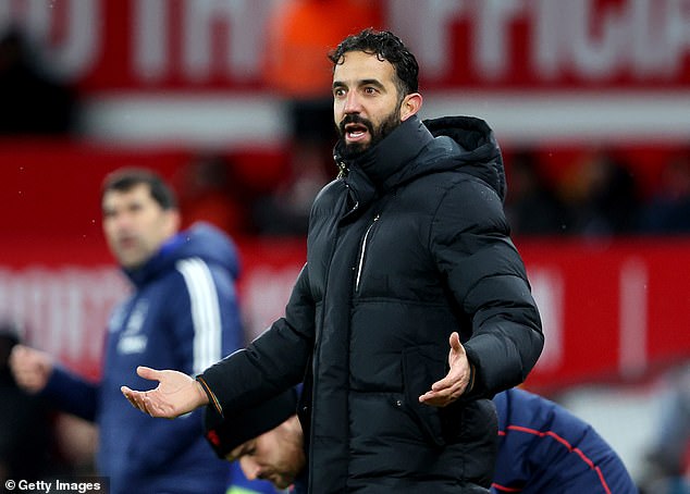 Rubén Amorim's team suffered the second consecutive defeat after the defeat at Old Trafford