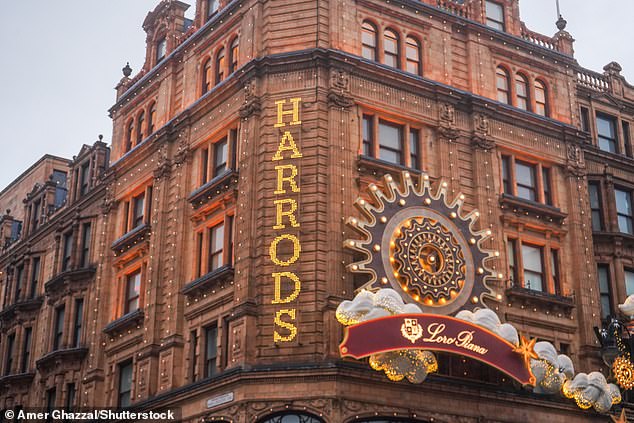 His youngest son, a tech entrepreneur who would one day inherit Harrods (pictured), claims he suffers from dementia in a wide-ranging interview in which he sheds light on his father's motives.