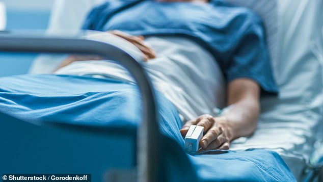 More than 12,000 hospital beds every day are occupied by patients who no longer have a medical need to stay but cannot leave (file image)