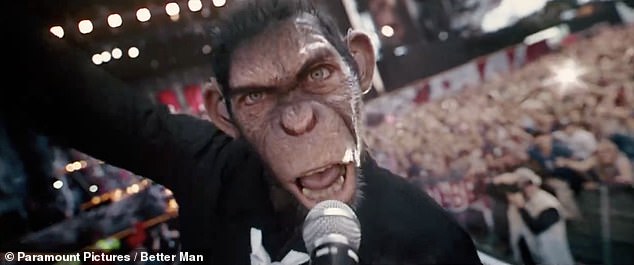 -Robbie appears as a CGI monkey in his upcoming 'fantasy' biopic, Better Man, and the singer-songwriter has been working on the project since 2021.