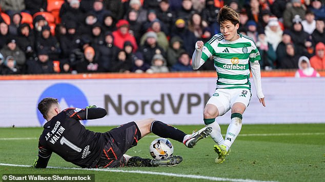 Celtic drew 0-0 with Dundee United at Tannadice at the weekend