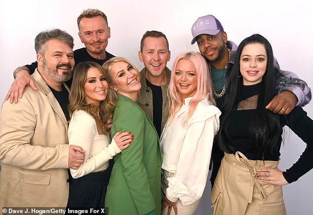 His tragic passing came just two months after S Club 7 announced they would reunite and embark on a reunion tour (full band pictured in February 2023).