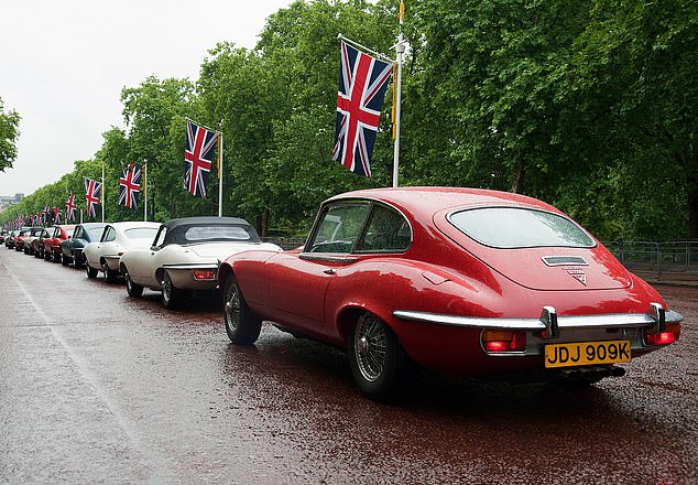 Used car buyers are also looking en masse for classic Jags E-Types, probably to see how much they cost in the current market and the figures available.