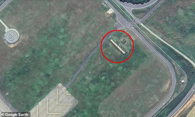 Leading air safety expert David Learmount told Sky News that having a concrete wall (pictured in satellite image) at the end of the runway was 'borderline criminal' and said the collision with the wall was the 'defining moment' of the disaster .