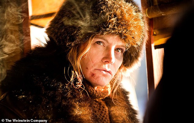 She was in The Hateful Eight in 2015; she played Daisy Domergue