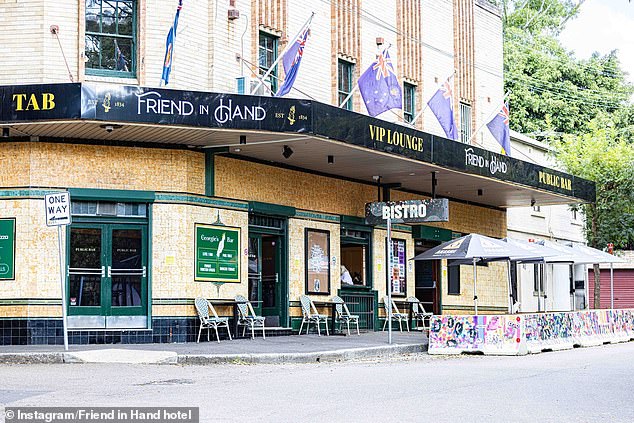 The Friend In Hand is a historic hotel founded in 1857 in the Glebe, in Sydney's inner west, and is famous around the world for its resident cockatoo, 16-year-old Georgie.