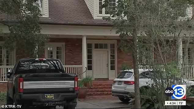 Howard and his son were staying at the attorney's lake house in Sabine County, about 170 miles from Houston.