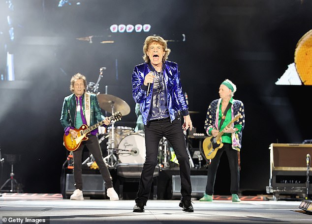 The iconic group, made up of Sir Mick Jagger, 81, Keith Richards, 80, and Ronnie Wood, 77, earned the most money per night from their concerts, according to Pollstar's annual year-end review. Voice of Live, which reviews the last 12 months, world shows