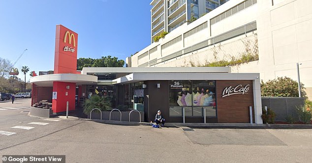 The McDonald's on King Street in Newcastle (pictured) is known for its anti-social behavior and has been plagued by incidents over the years.