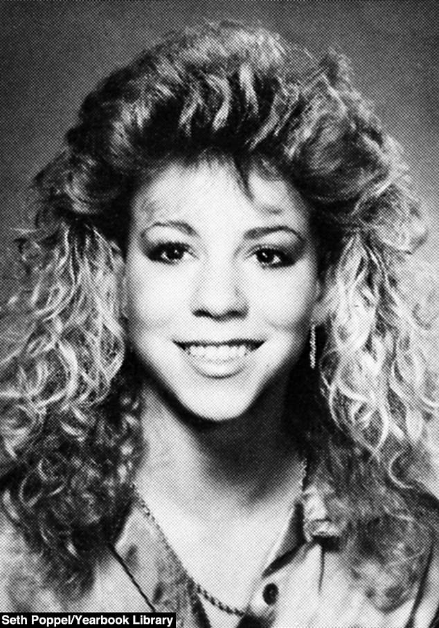 By Mariah's senior year of high school, she had begun to look like the spectacular Mariah the world knows now.