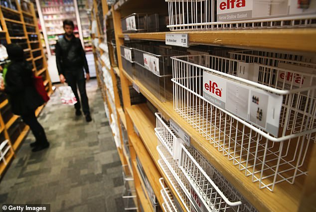 Customers shop at a retail location in Chicago