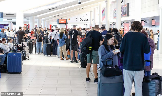 Anyone who has been in the Perth Airport terminal early on a Sunday morning should also be on the lookout.