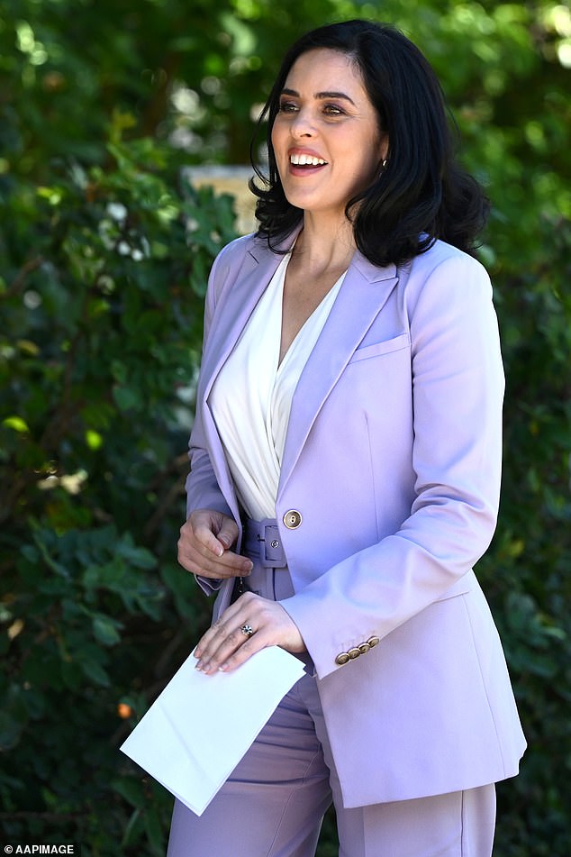 Moira Deeming (pictured after her court victory on Thursday) won a defamation case she brought against Pesutto after he expelled her from the parliamentary party.