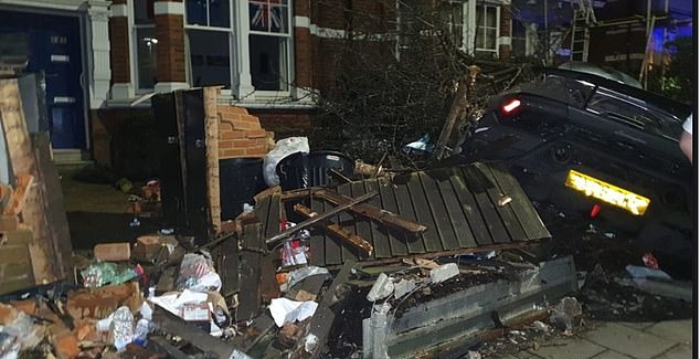 On Christmas Day 2019, Michail Antonio crashed his car into the garden of a house in London