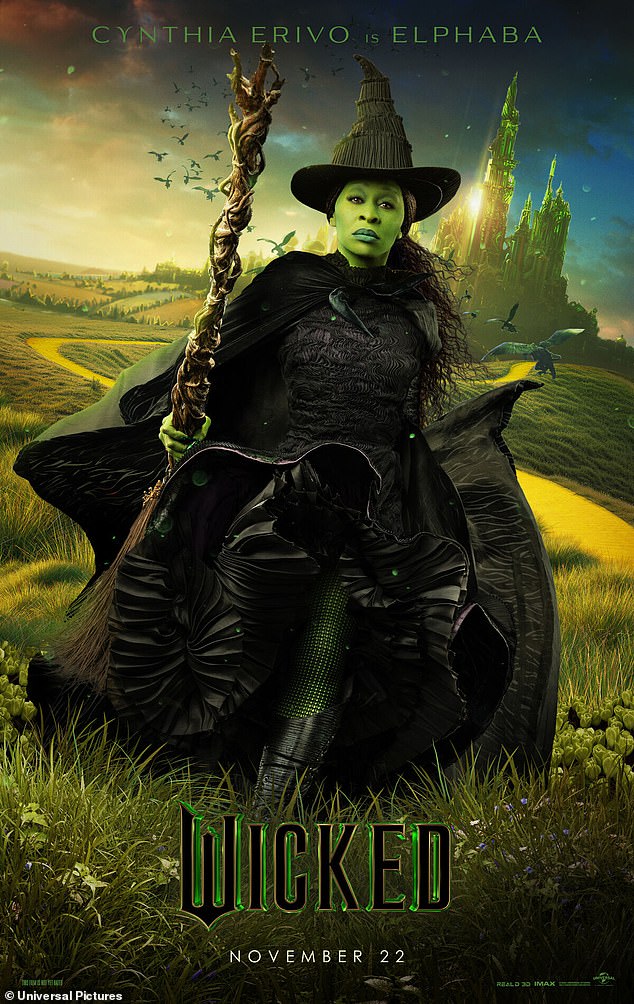 When it comes to the black dress Elphaba wears near the dramatic end of the film, Paul revealed that it actually had a very special hidden meaning behind it.