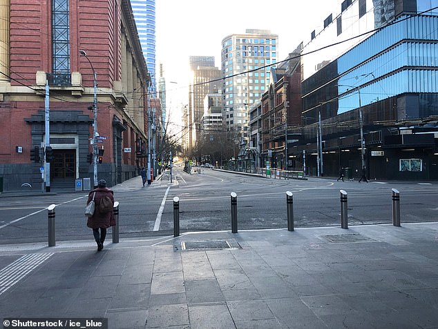 Melbourne's King St district (pictured) comes to life after dark