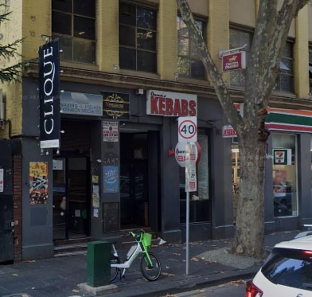 Former criminal lawyer allegedly groped teen outside Queens Kebabs (pictured)