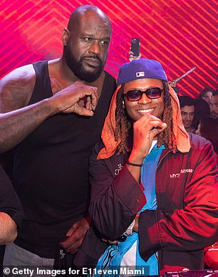 Shaq threw down a set with his son Myles