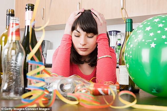 January should be a time for everyone to reflect on their drinking habits and learn to enjoy social events or relax at home without alcohol, an expert said (file image)