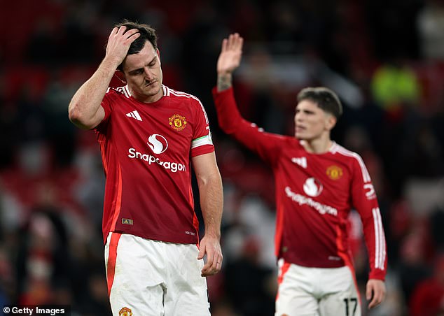 United have lost four in a row in all competitions as their form has plummeted under Amorim.