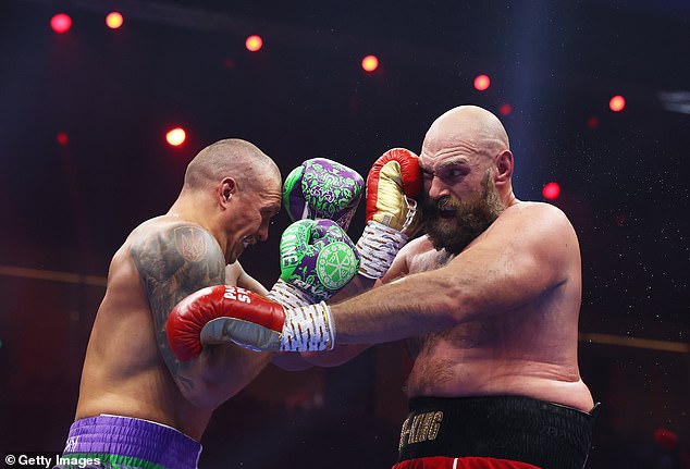 Usyk faced Tyson Fury in a second world heavyweight title fight in Saudi Arabia last month.