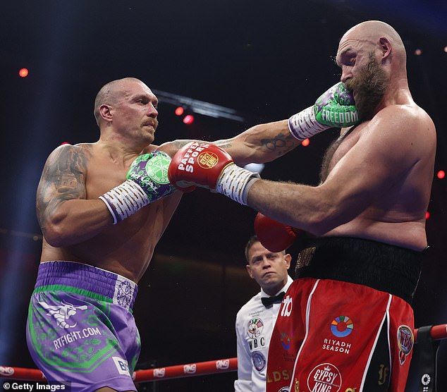 Usyk bested Fury twice in their highly anticipated world title fights during 2024