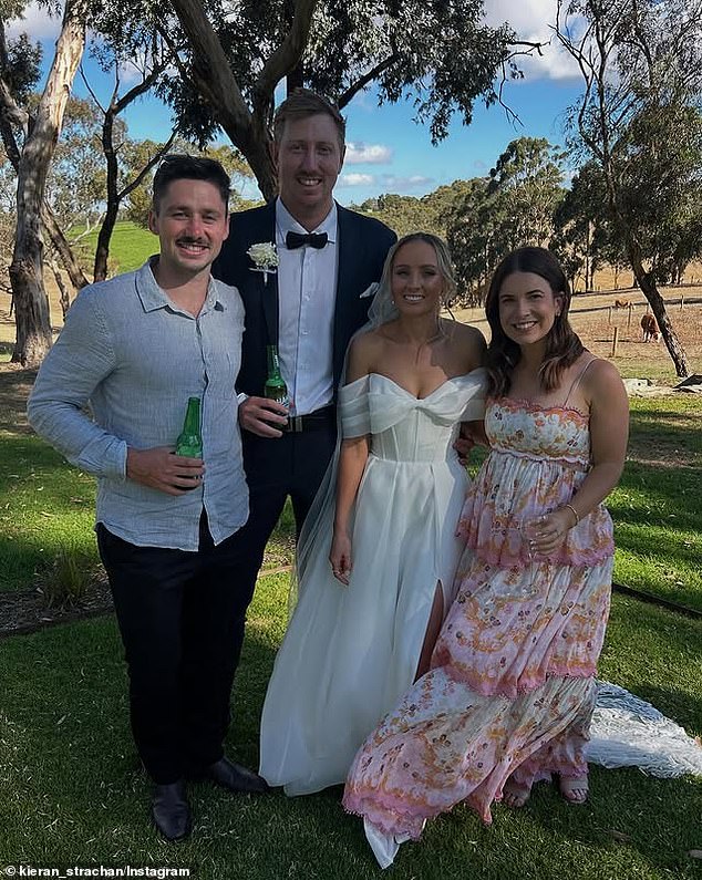 The lovers absolutely shined in a series of heartfelt wedding photos, which captured them celebrating their special day with their loved ones.