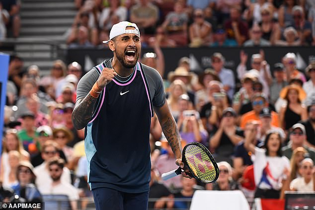 Kyrgios made his long-awaited return to the ATP Tour this week, following a long injury layoff.