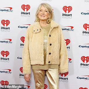 Martha, pictured on December 13 last year, released her own documentary on Netflix a few months ago