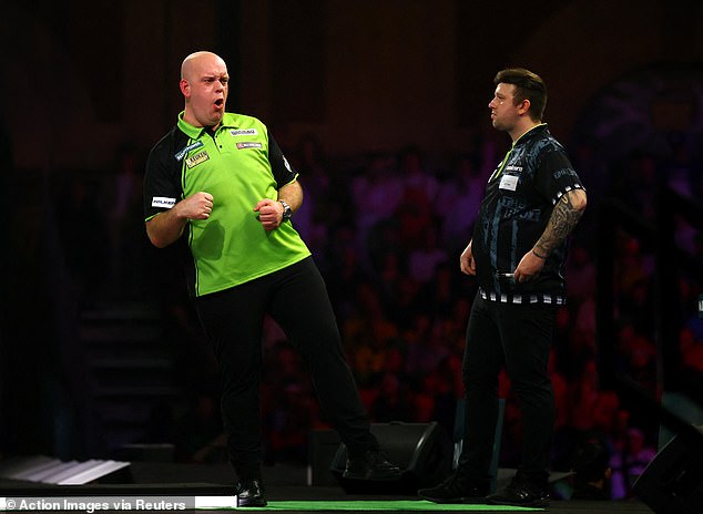 Mvg will face another Newcastle player, Chris Dobey, in Thursday's semi-finals