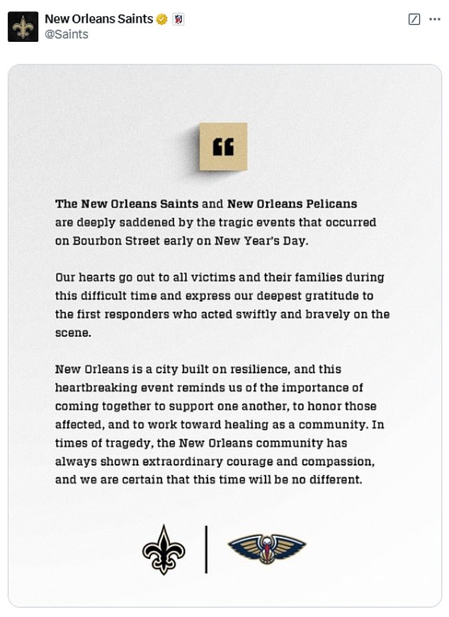 1735757627 50 New Orleans Saints stars pay tribute to victims of NYE