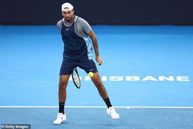 Nick Kyrgios (pictured) will be one of the biggest attractions of this year's Grand Slam.