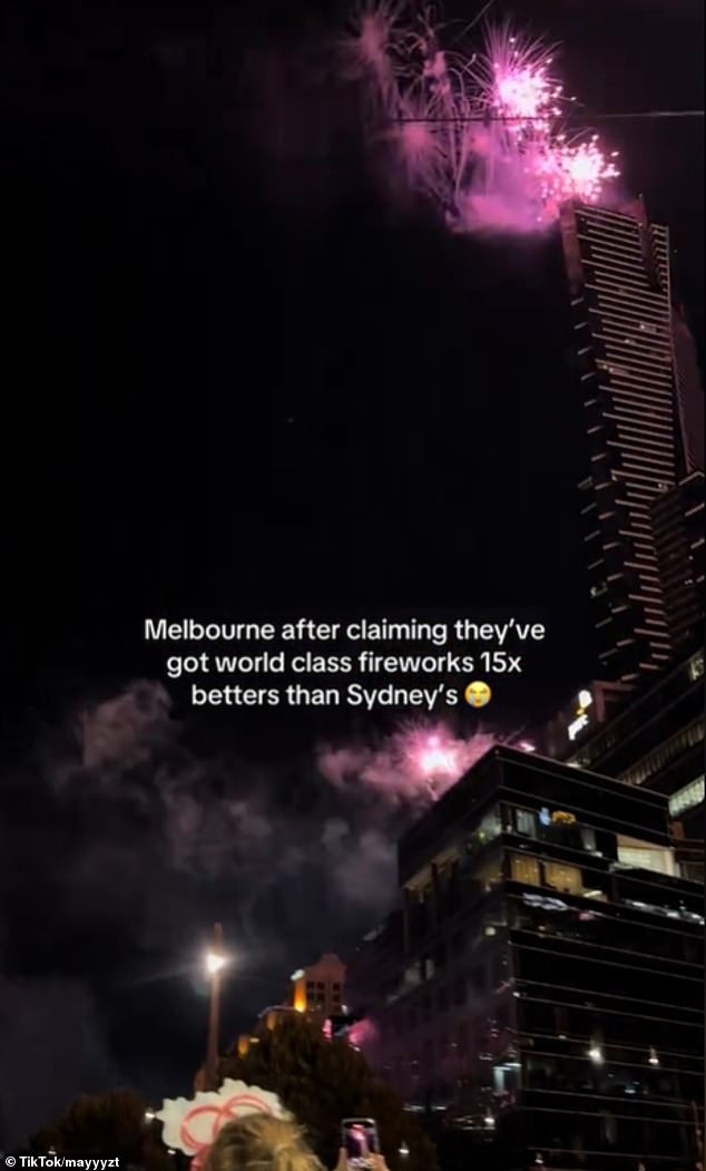 Others mocked people who claimed Melbourne's fireworks were better than Sydney's.