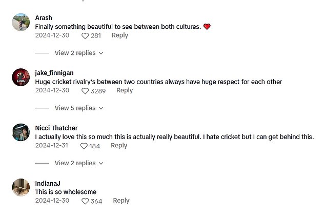 Commenters on the video were impressed by his positive view of the mix of cultures.