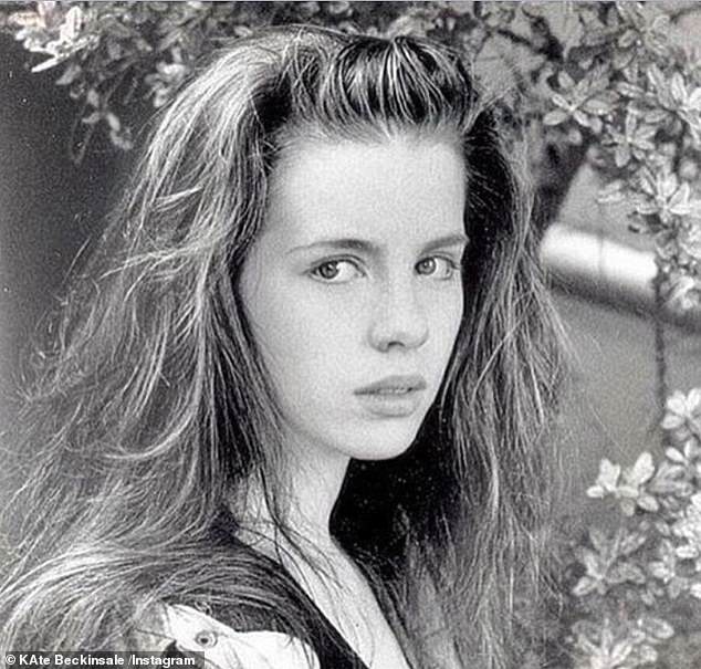 Kate told one of her own stories: 'I was actually abandoned at the age of 18 by someone I really trusted on a crew' (pictured, 17 years old)