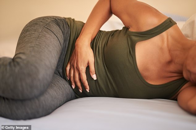 Common signs include pelvic pain that worsens as the day progresses, especially after prolonged periods of standing and during menstruation.