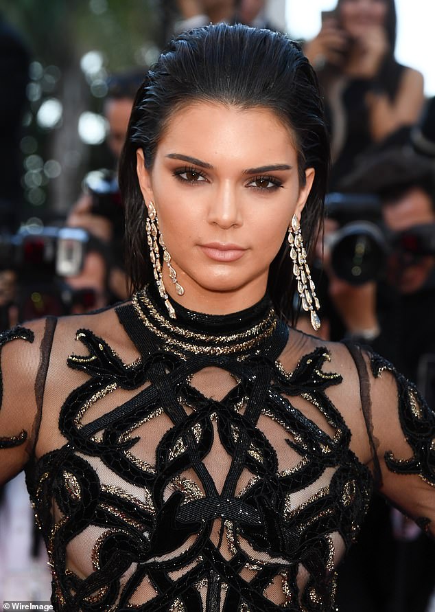 Kendall has strenuously denied ever having plastic surgery, but fans have long speculated that she had a nose job and put filler in her face. In the photo, Kendall in 2016