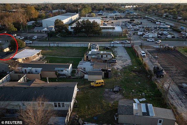 In a social media post, the FBI stated that the activity in north Houston is "related to this morning's attack in New Orleans" and asked residents to avoid the area