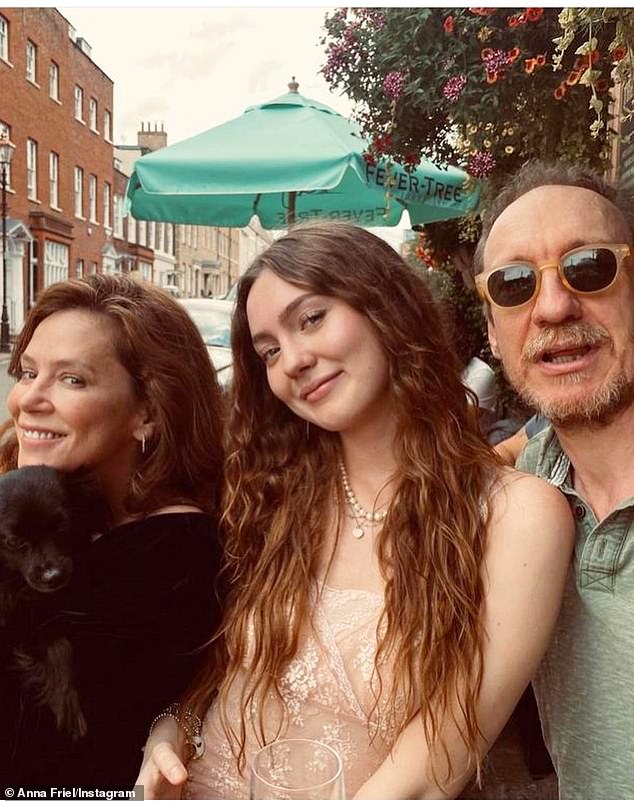 Anna shares Gracie with Harry Potter star David Thewlis. The couple married in 2001 before ending their relationship in 2010.