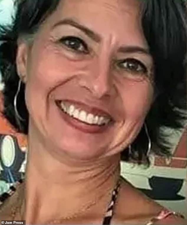 Pictured: Maida Berenice Flores da Silva, 58, also died. She is the sister of Neuza and Zeli