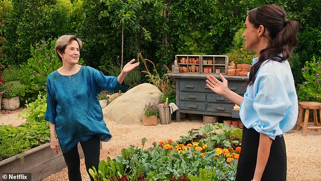 The duchess also brings Alice Waters, a chef, to the series to talk cooking tips.