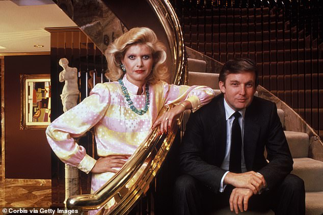 Power couple Donald and Ivana Trump married in 1977 and had three children before divorcing in 1992.