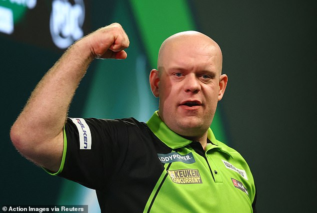 Van Gerwen beat Chris Dobey to reach the final of the World Darts Championship