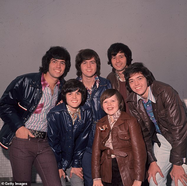 The musician, best known as a member of The Osmonds along with his brothers Alan, Merrill, Jay, Jimmy and Donny, died peacefully in his sleep after suffering a stroke, his family confirmed; (seen in 1972)