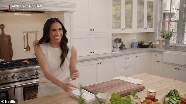 The former actress invites guests into her kitchen, where she learns and shares tips on how to 'elevate' simple dishes.